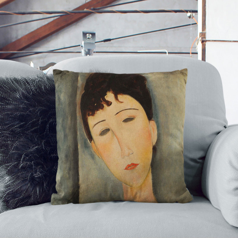 Square Cushion, 55cm H x 55cm W x 20cm D