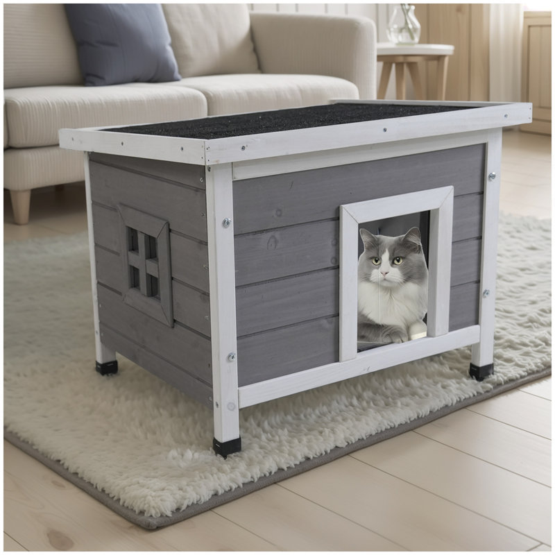 Cage à lapins intérieure et extérieure imperméable pour chat, chats, chiens et autres petits animaux