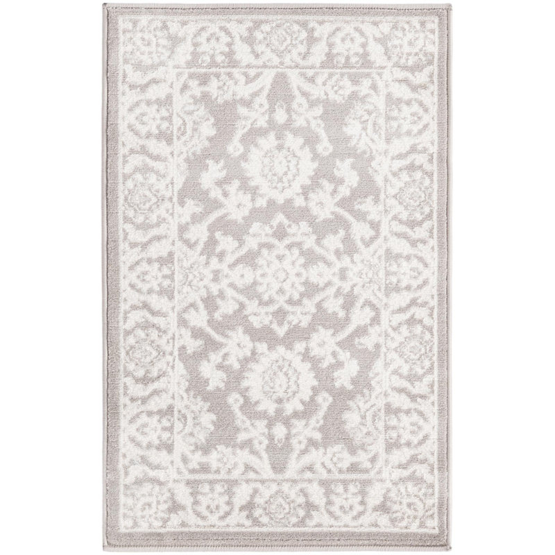 Floral Area Rug, Rectangle 61cm x 94cm