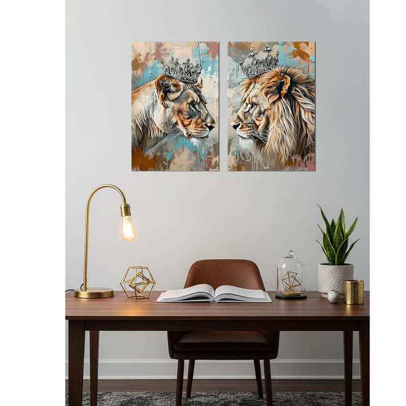 2 Piece Wrapped Canvas Print