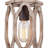 Danas 1-Light 6'' W Farmhouse Dining Room Single Cylinder Pendant UL Certified
