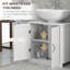 Base de meuble-lavabo simple 23,5 po Dilia seulement