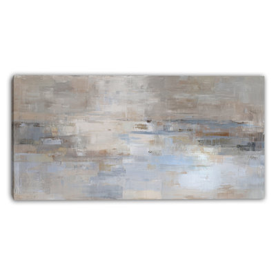 Quiet Shoreline Wrapped Canvas Wall Art