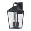 Applique murale extérieure noire mate à 4 lumières de 21,5 pouces-358141973-439086697