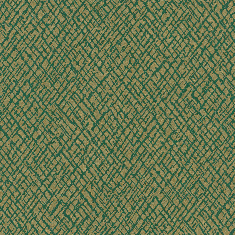 Energy Collection Metallic Crosshatch Effect Wallpaper Roll