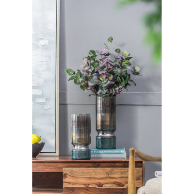Vase en verre D5.1X13.2 "