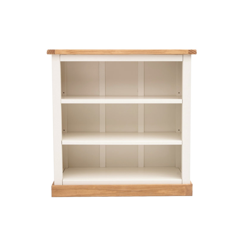 Ancram 90cm H x 90cm W Standard Bookcase, Natural
