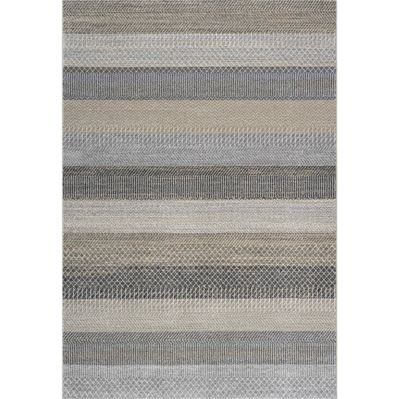 Ledger Striped Area Rug, Rectangle 200cm x 290cm