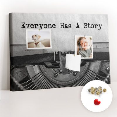 Makailyn Magnetic Cork Corkboard / Bulletin Board Bulletin Board