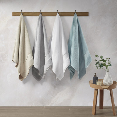 1000Gsm 100% Cotton 6 Piece Towel Set