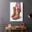 Bottes de cowboy I -Galerie enveloppée Cavas-1118139170