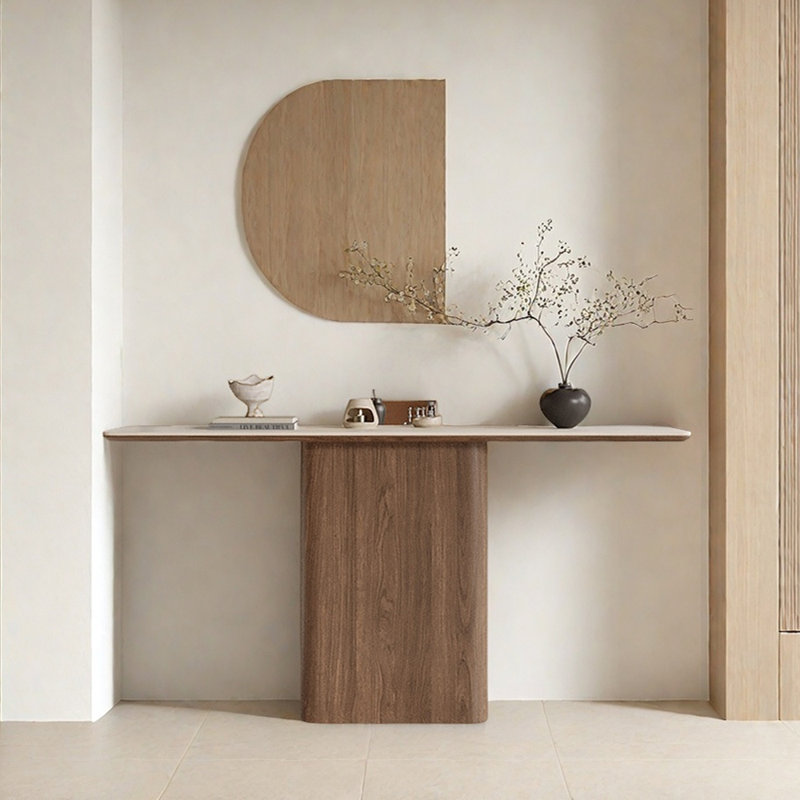 Console moderne minimaliste, H 34,6 po x l 47,2 po x P 15,7 po