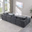 Canapé modulaire 123,6 "avec repose-pieds pour salon-529336098
