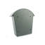 Classic 2 Wall Mounted Galvanised Steel Lockable Weatherproof Post Box - 36x38x13cm-64111922