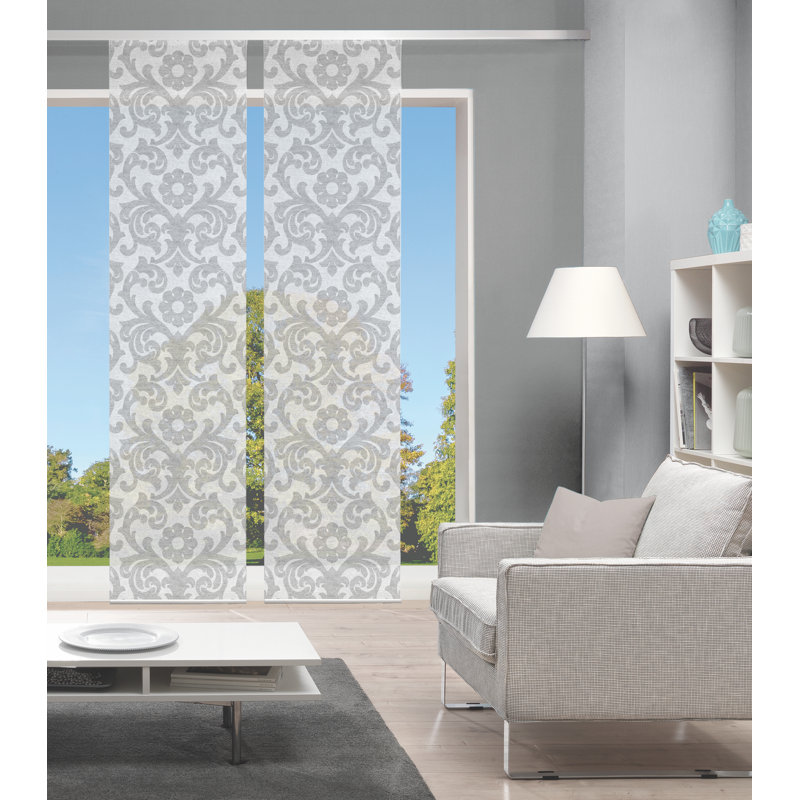 Gadbois Track Insert Semi Sheer Sliding Panel