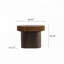 Ensemble de tables basses rondes