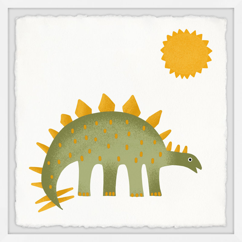 Triptyque dinosaur world, H 32 po x l 32 po x P 1,5 po