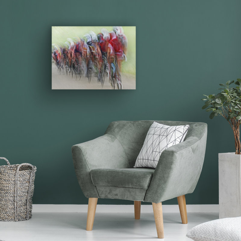 Art sur toile «Lou Urlings The Train», H 18 po x l 24 po