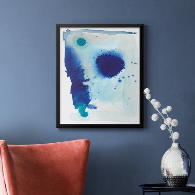 Spare Blue II Premium Framed Canvas - Ready to Hang