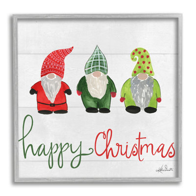 Happy Christmas Jolly Holiday Gnomes