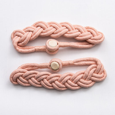Magnetic Braided Curtain Tiebacks 2 Pcs