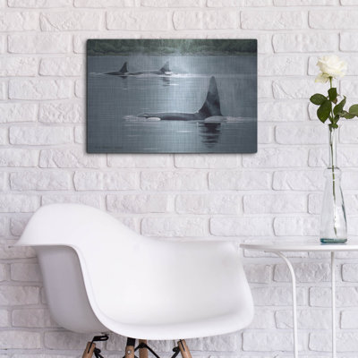 " Orcas " by Ron Parker