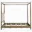 Canopy Bed Queen Brown See Below