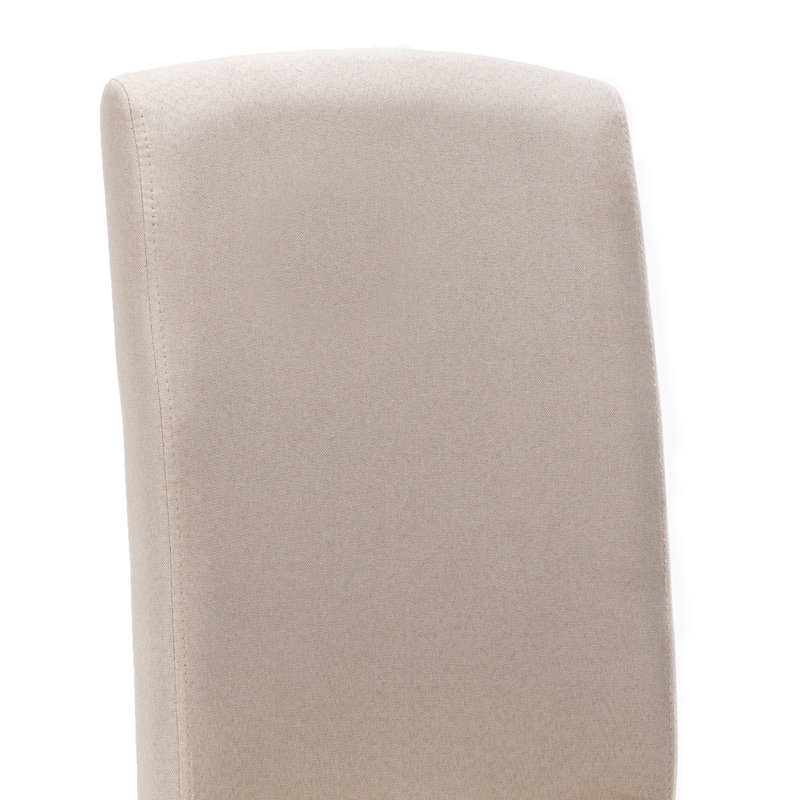 Chaise d'appoint rembourré, Beige