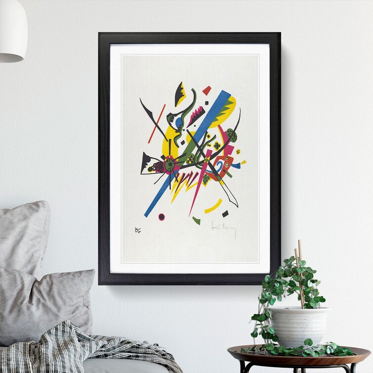 Small Worlds I by Wassily Kandinsky - Single Picture Frame Art Prints on Wood