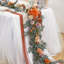 Guirlande d'eucalyptus artificiel avec rose-112899594