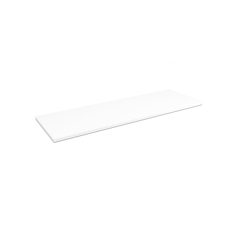 Table multi-usages avec pattes et pattes Jurni, Blanc, H 29,50 po x L 72 po