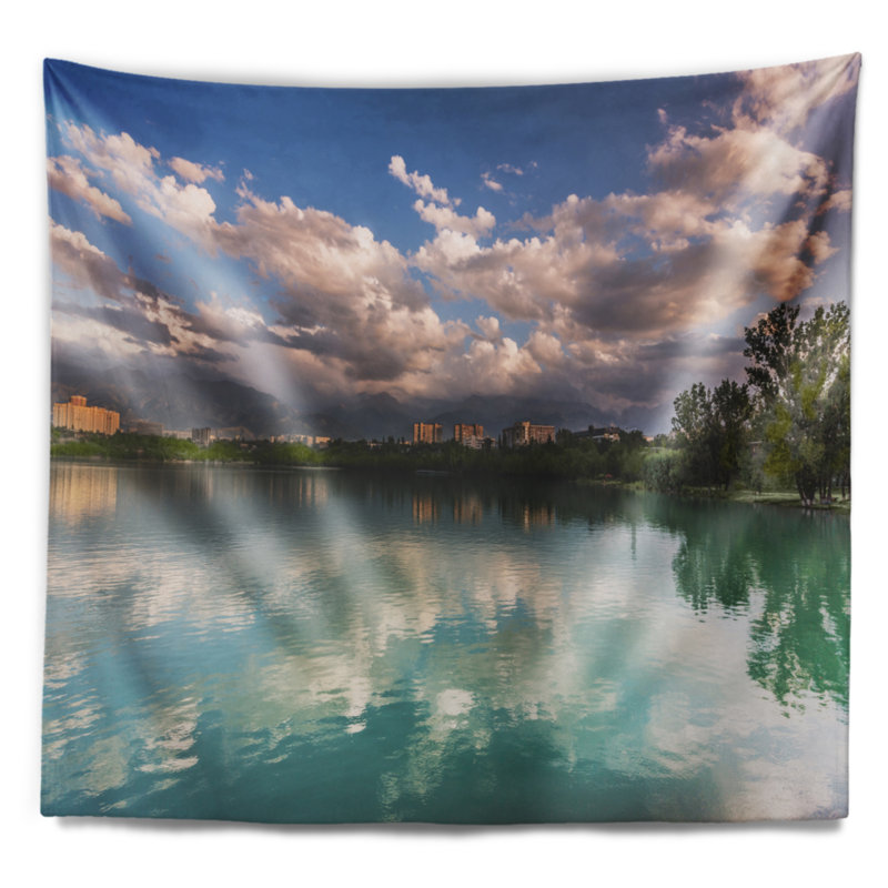 Polyester Tapestry, 50" H x 60" W