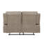 Causeuse inclinable double luxueuse 1pc
