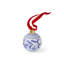 Spode Blue Italian Christmas Bauble Florals