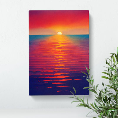 Bedazzled Ocean Sunset - Wall Art