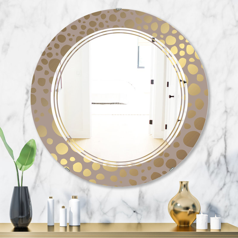 Miroir mural Triple C, H 31,5 po x l po, Marbre