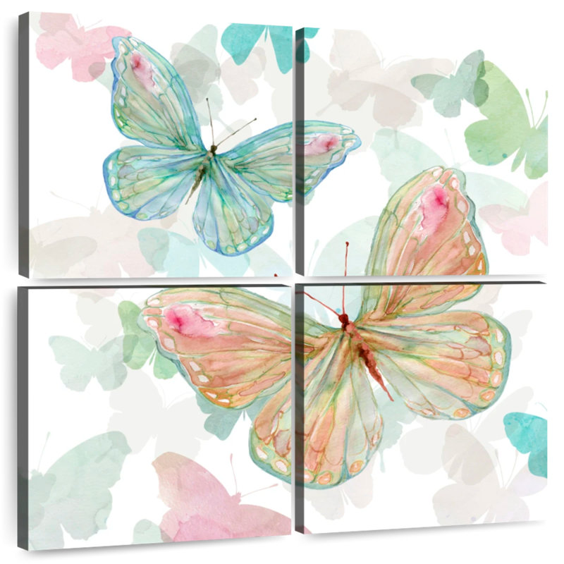 Brampt Asbury Garden Butterflies II, 74" H x 74" W