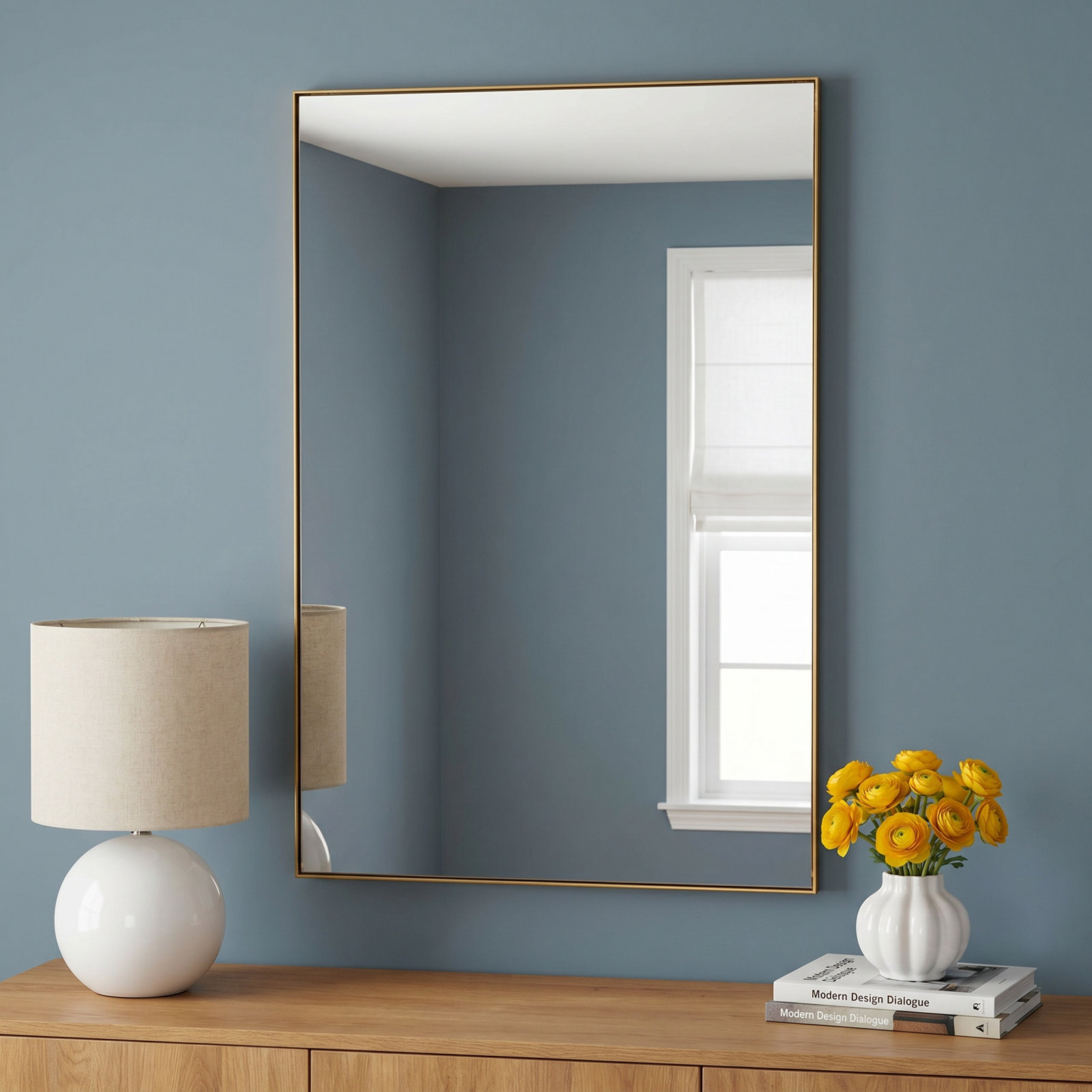 Eaton 24" Mirror, Gold