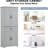 Grey Bathroom Cabinet With Doors And Drawer, Adjustable Shelf, Long-lasting Storage Grey, Doors, Modern Design Concept-91752507