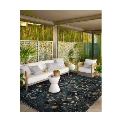 Tapis tissé lavable