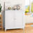 White Double Door Storage Cabinet
