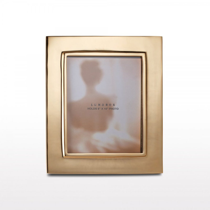 Cadre photo linea, Or, 8 po x 10 po