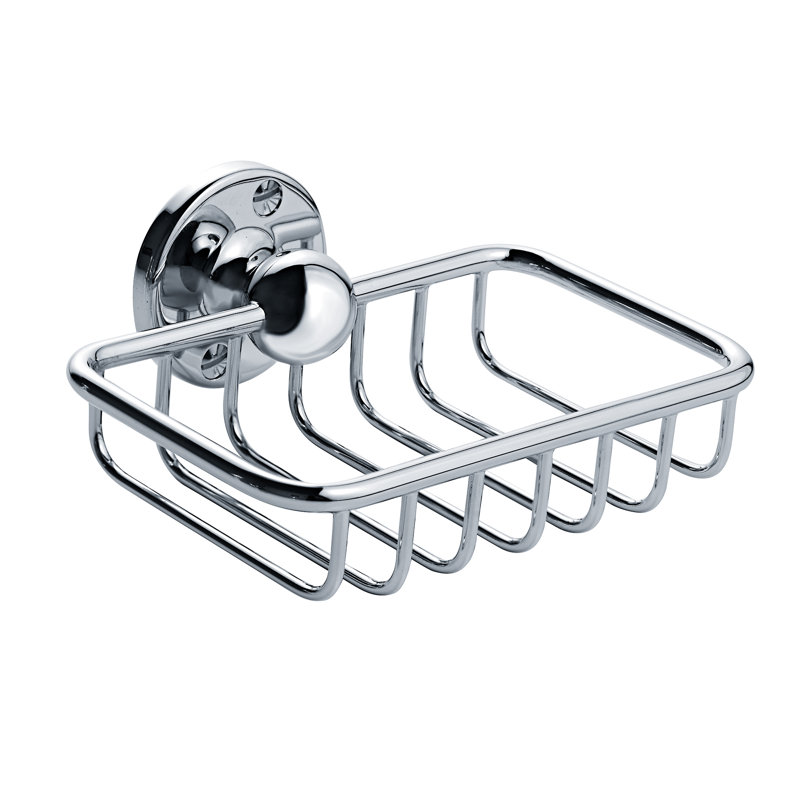 Plat à savon fils édouardien, Chrome poli
