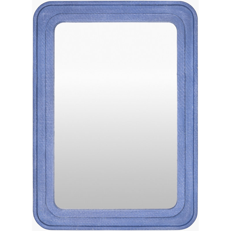 Miroir Vara, Blue, Rectangle