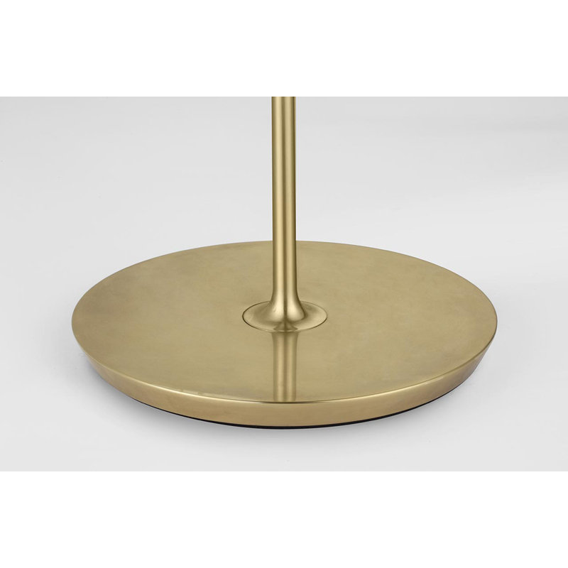 Waterford Blaze 55" Floor Lamp with Clear Crystal, Natural Brass
