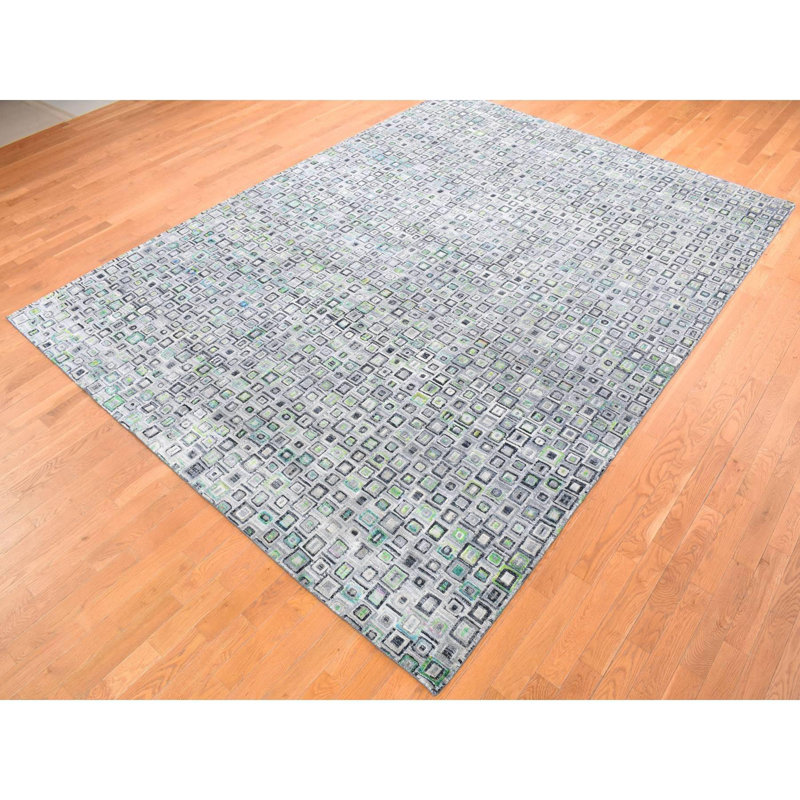 One-of-a-Kind 9' X 12'3" New Age Area Rug in