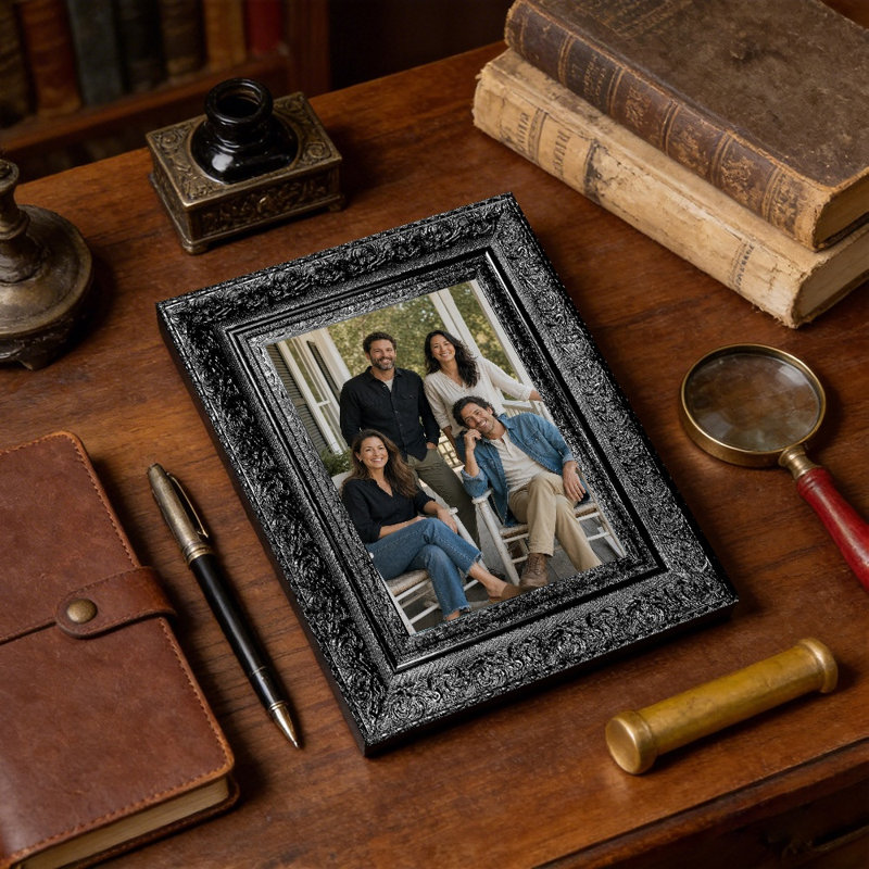 Cadre photo noir 1PC 8 "x 10" pour tous les jours avec forme rectangulaire classique