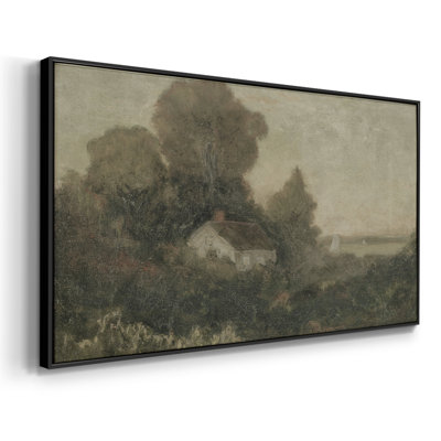 Série paysage - DCCCL XXXI - Toile tendue avec châssis encadré - Prêt à être accroché