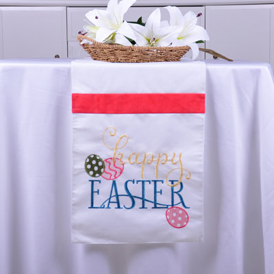 Lorinda Happy Easter Table Runner