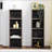 8-Tier Media Tower Rack